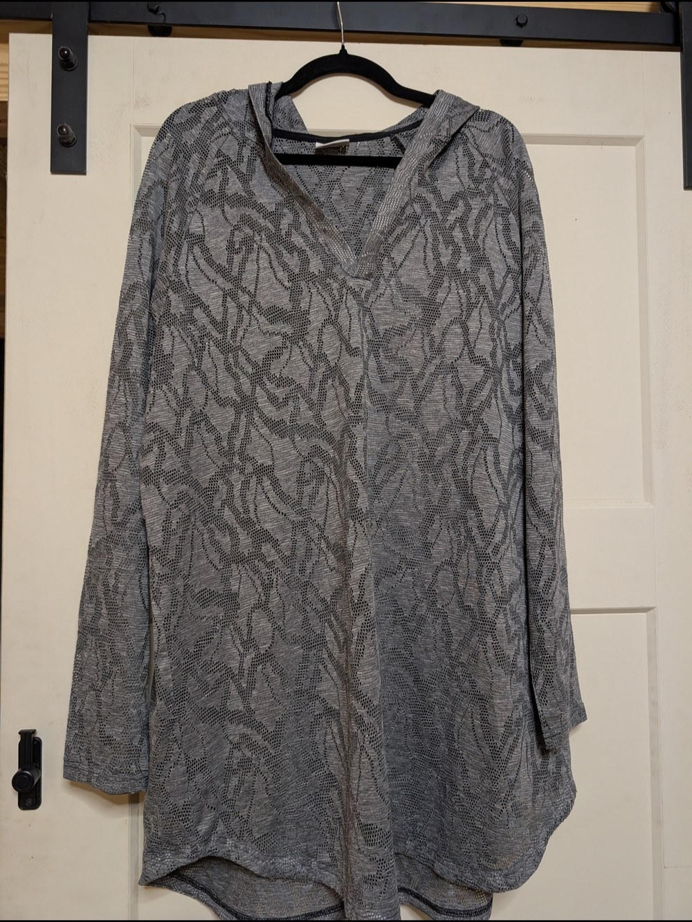 Columbia Gray Swimsuit Coverup 2xl